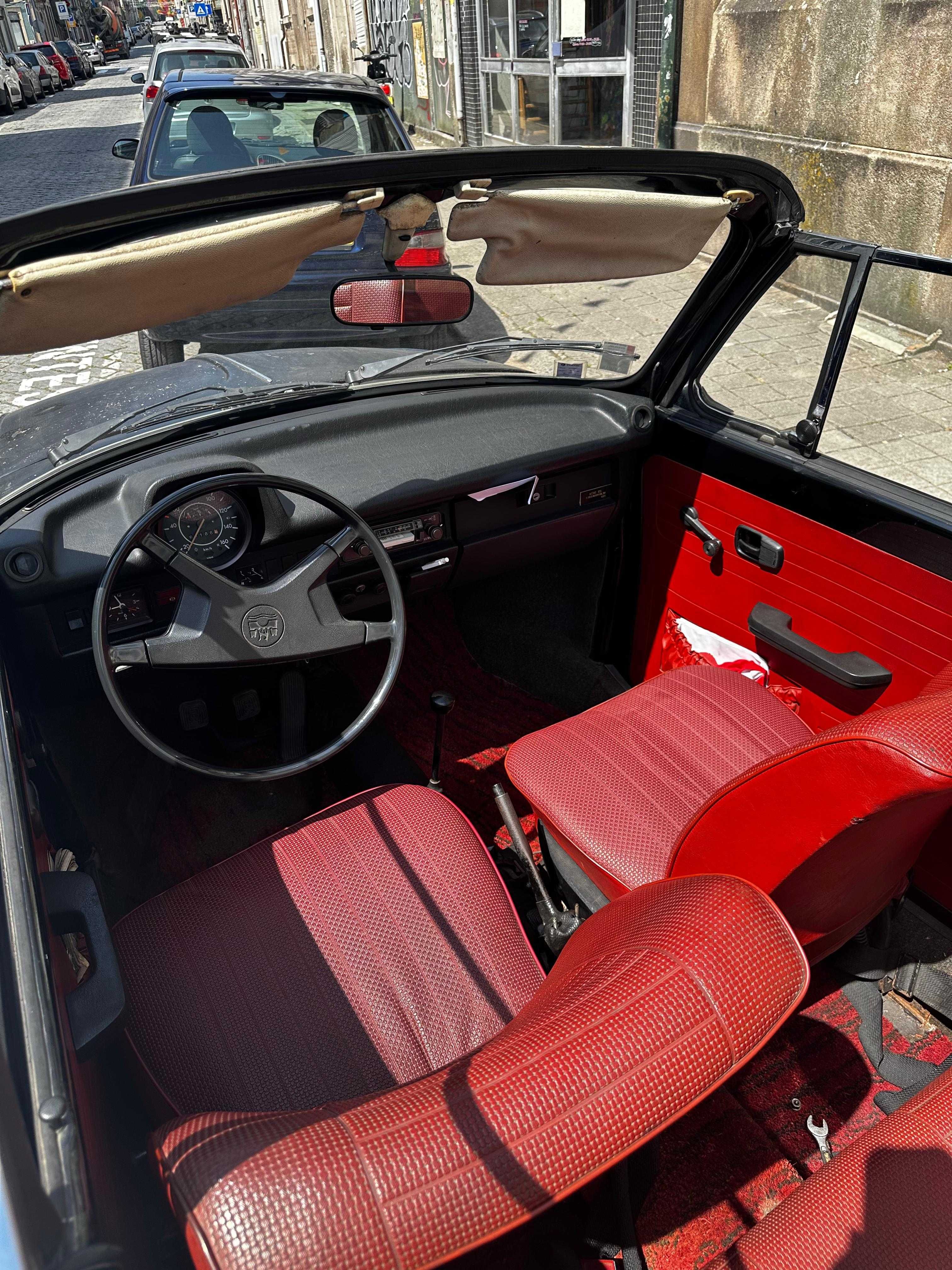 Vendo Carocha Cabrio Original 1974 motor 1600 cc ORIGINAL.
