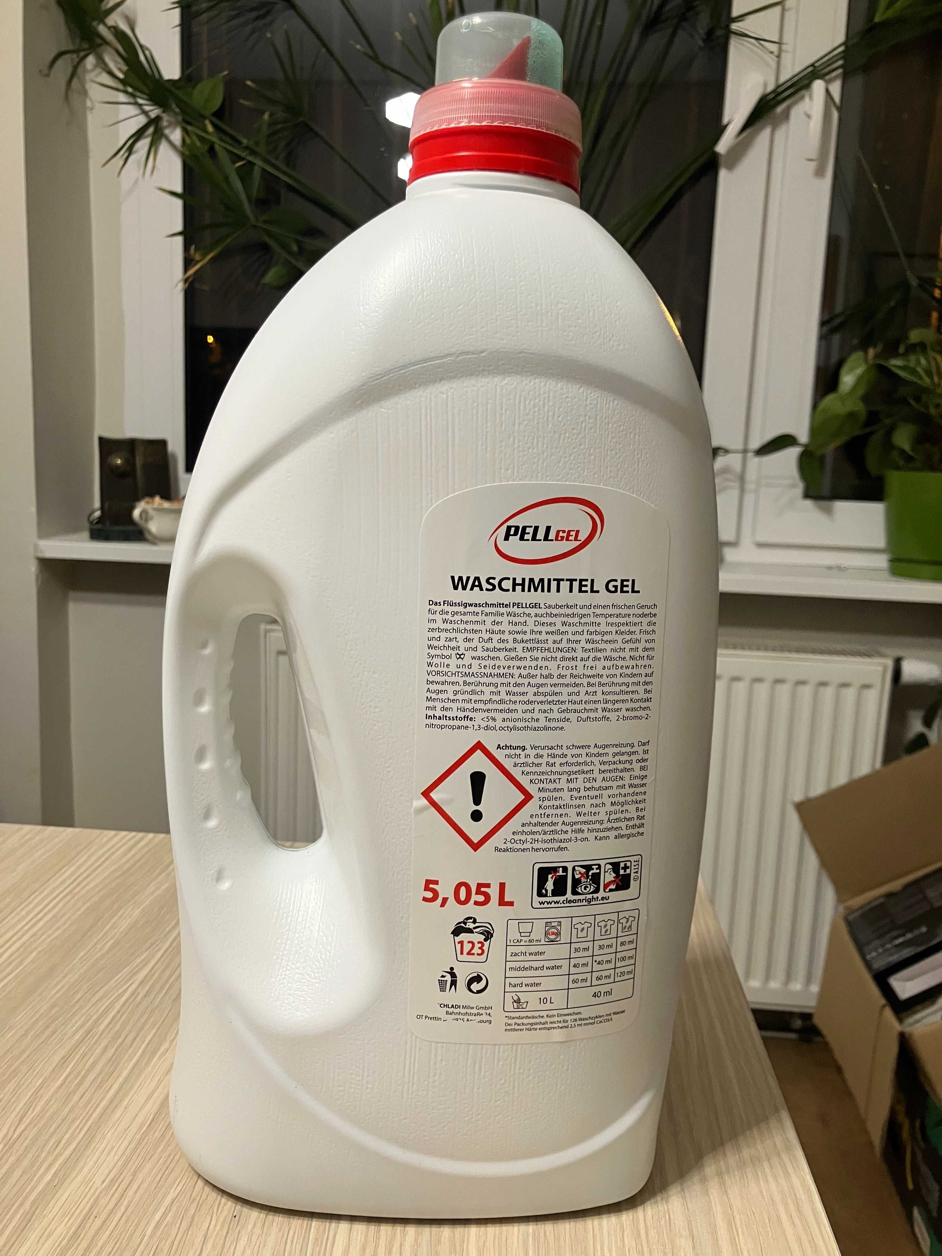 PELL GEL żel do Prania Niemiecki 5L