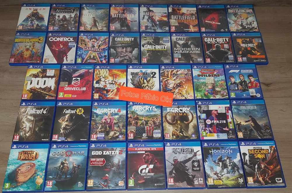 Jogos Ps4 Originais Novos & Usados Ler Anúncio  ( Desde 10€)