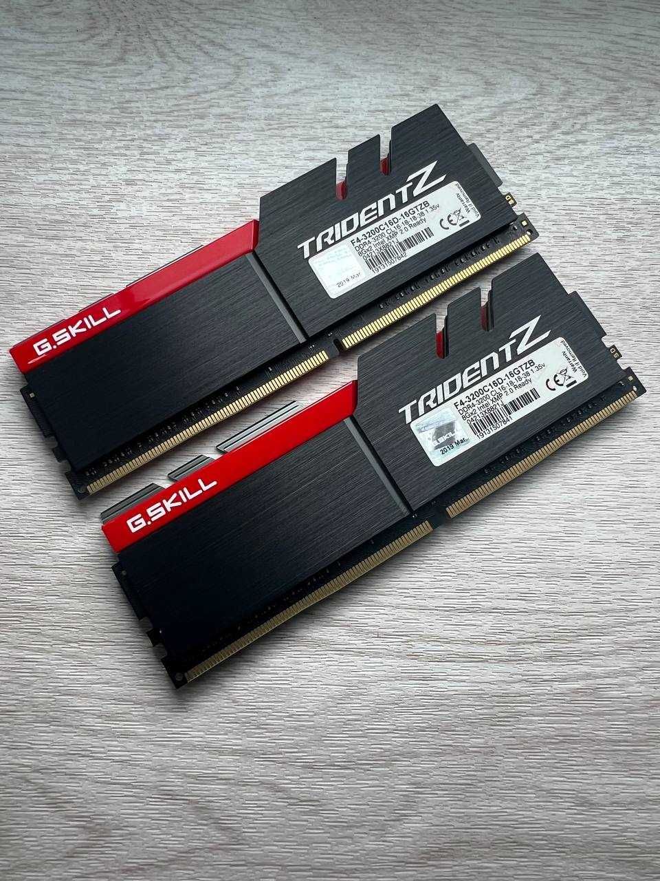 Оперативна пам'ять G.Skill Treident Z DDR4 16 GB 3200MHz CL16