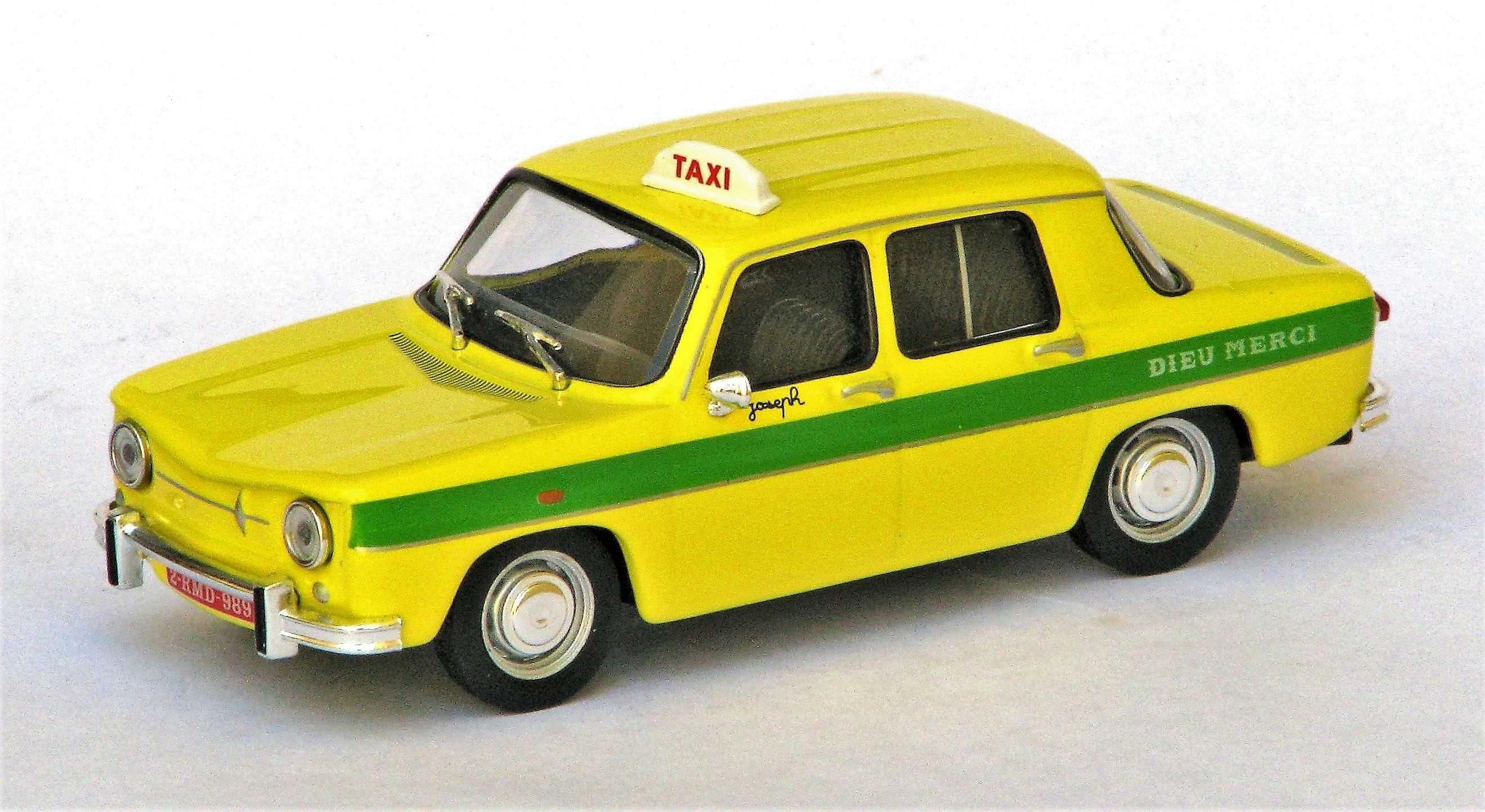 Renault 8 Taxi Bamako 1970 Ixo 1/43 em Blister