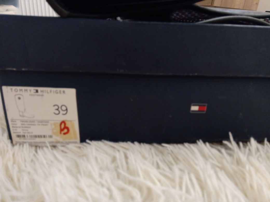Стильні гумові чоботи Tommy Hilfiger в ідеальному стані, 100% оригінал