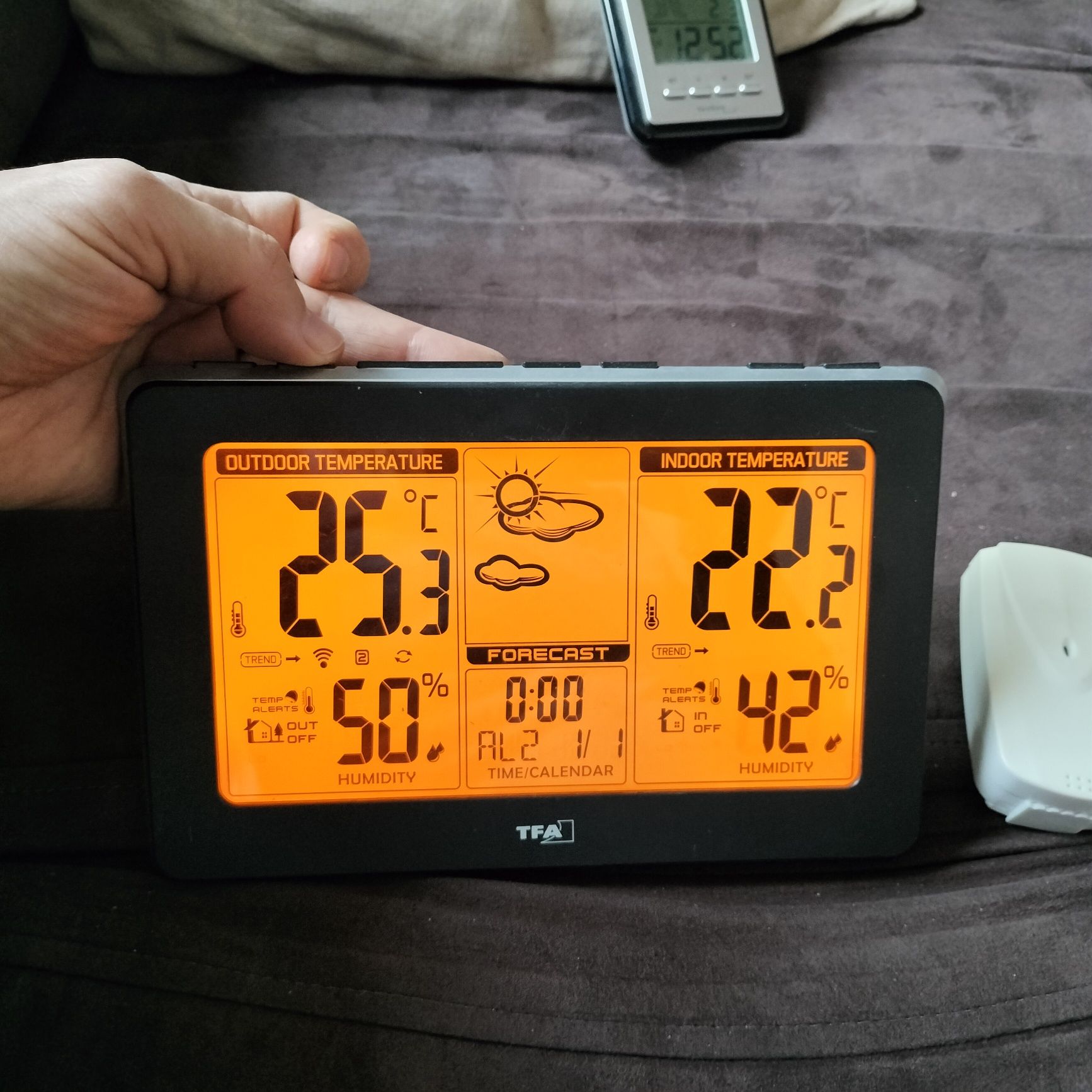 Stacja pogody dom temperatura