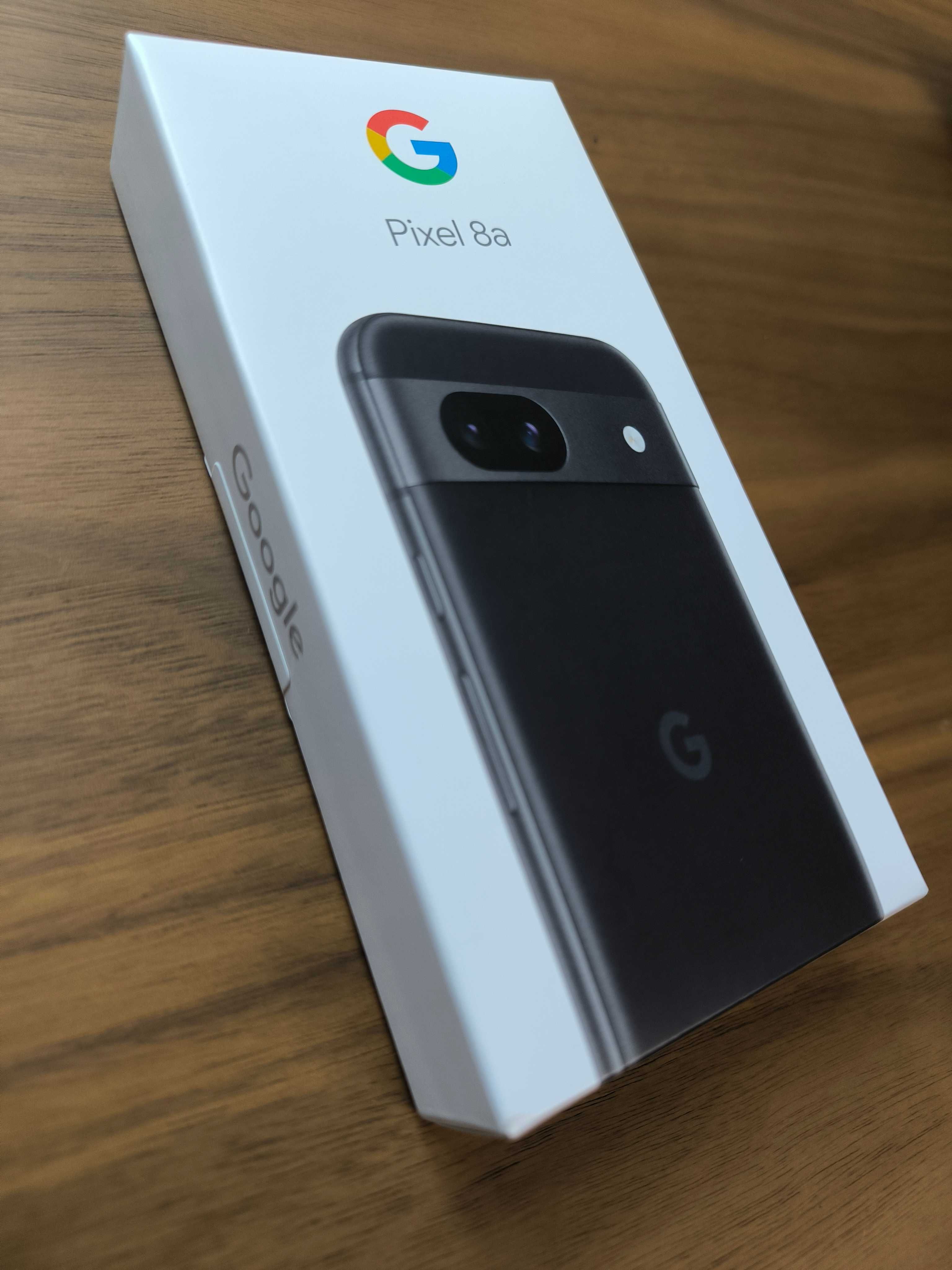 Google Pixel 8a (256Gb - Obsidian) - Novo, ainda Selado