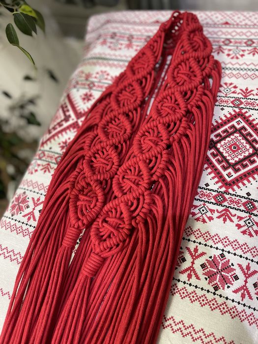 Пояс до сорочки чи вишиванки