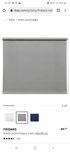 Roleta zaciemniająca nowa 100x195 ikea