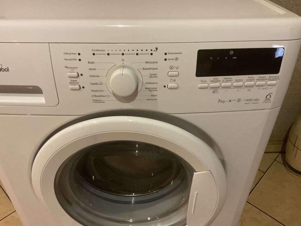 Pralka Whirlpool uszkodzona