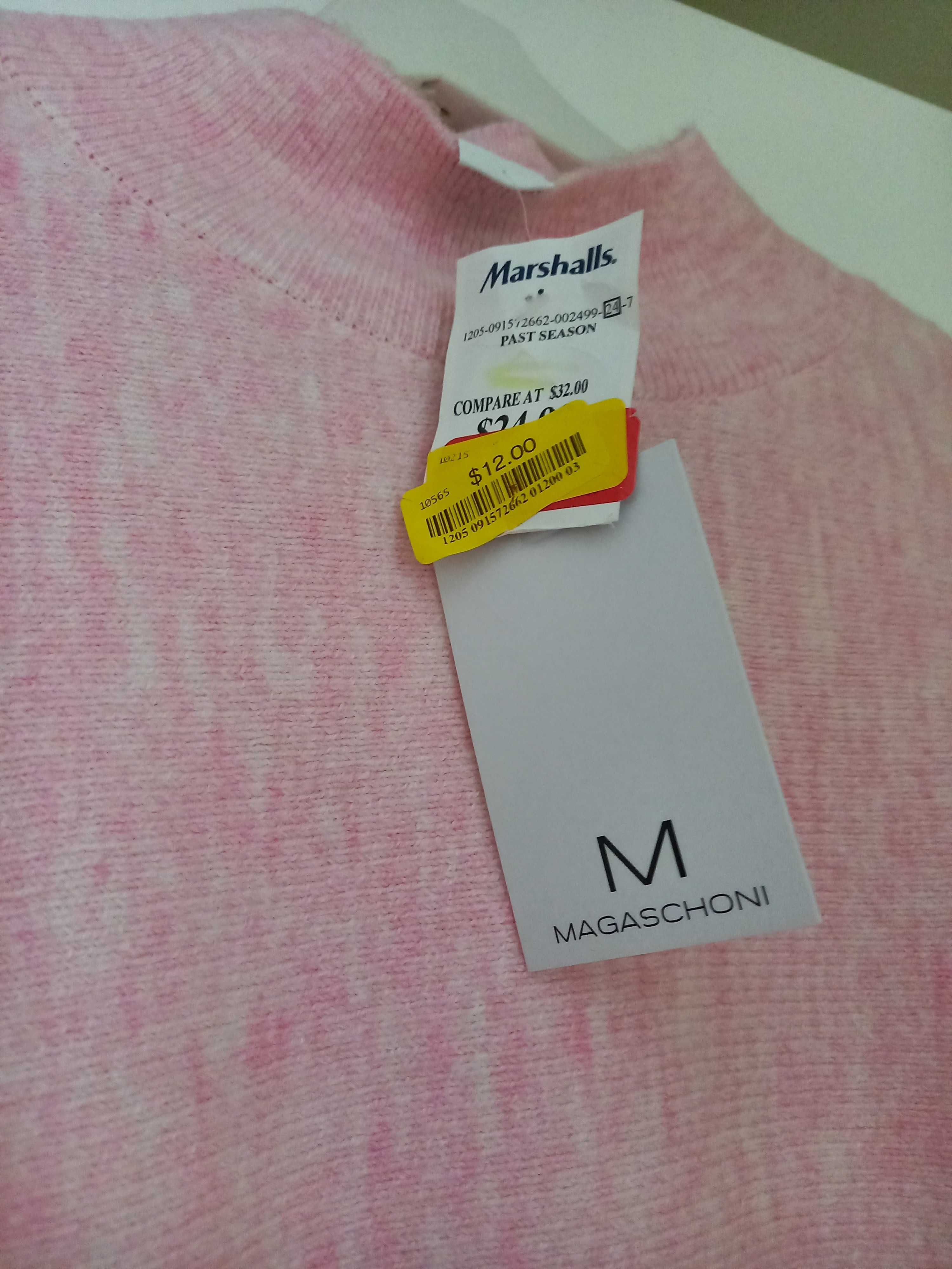Nowy sweter damskie Magaschoni USA rozmiar L