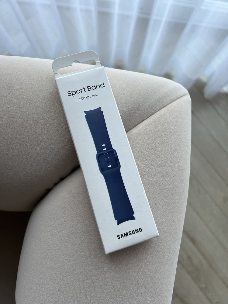 Nowy oryginalny pasek Samsung Sport Band 20mm M/L Navy Granatowy