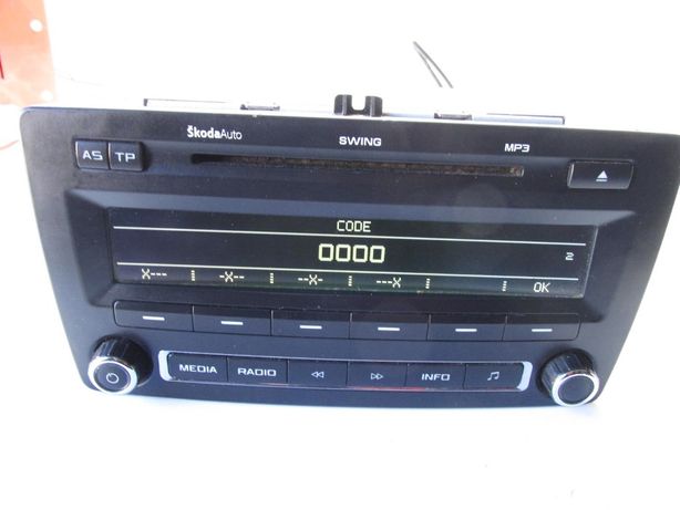 Radioodtwarzacz radio cd skoda octavia 2 II