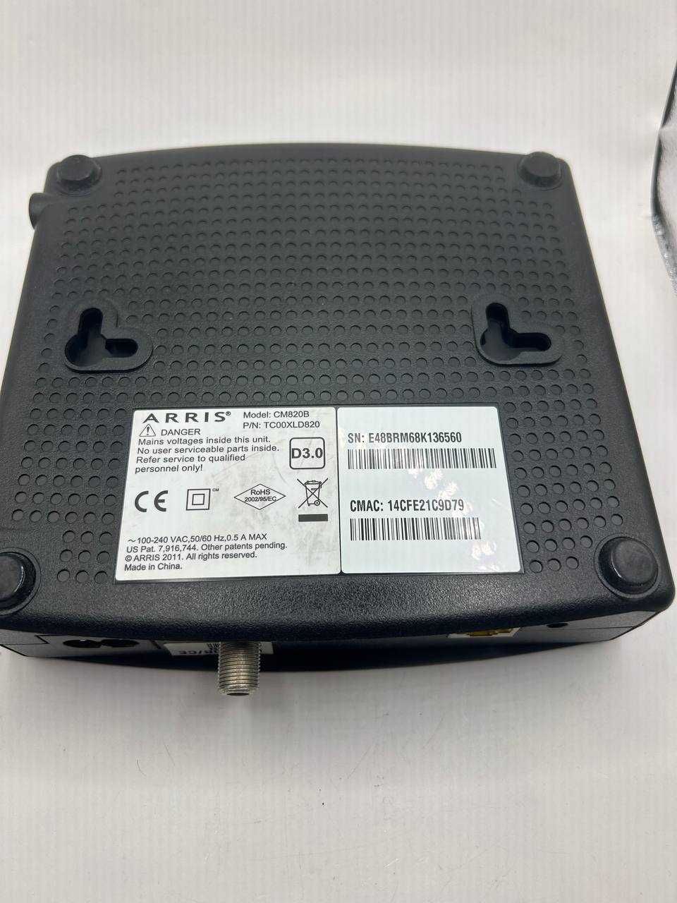 WI-FI роутер ARRIS CM820B