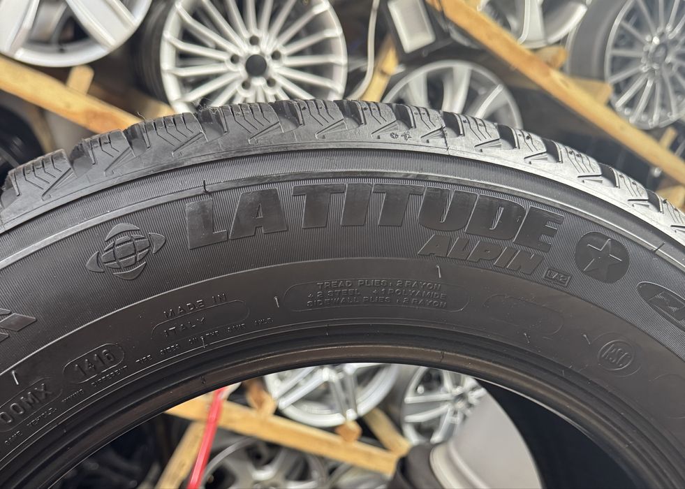 Комплект шин 255 55 R18 Michelin Latitude Alpin ЗИМА