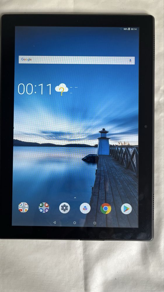 Tablet Lenovo 10" Android 8.1, 16GB, com carregador
