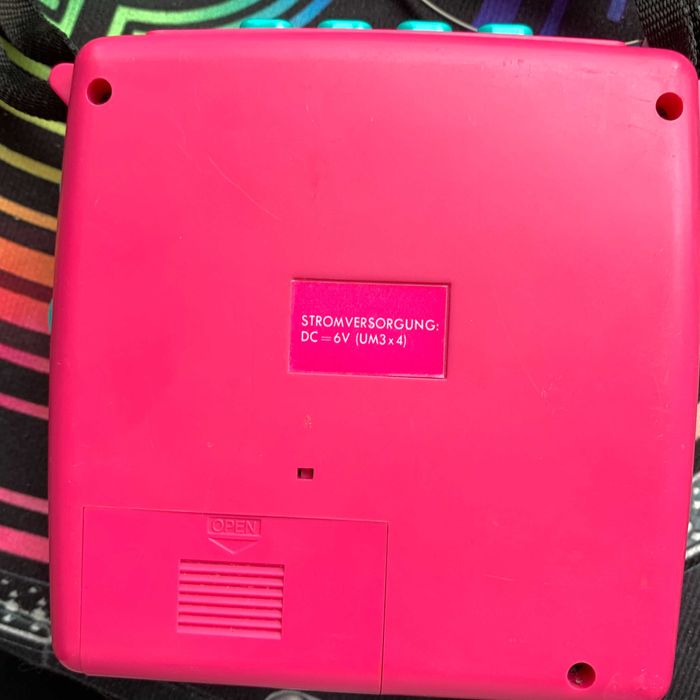 Вінтажний касетний плеєр з диктофоном Walt Disney CR 3218