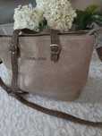 Torebka MICHAEL KORS beżowa Jet Set Travel