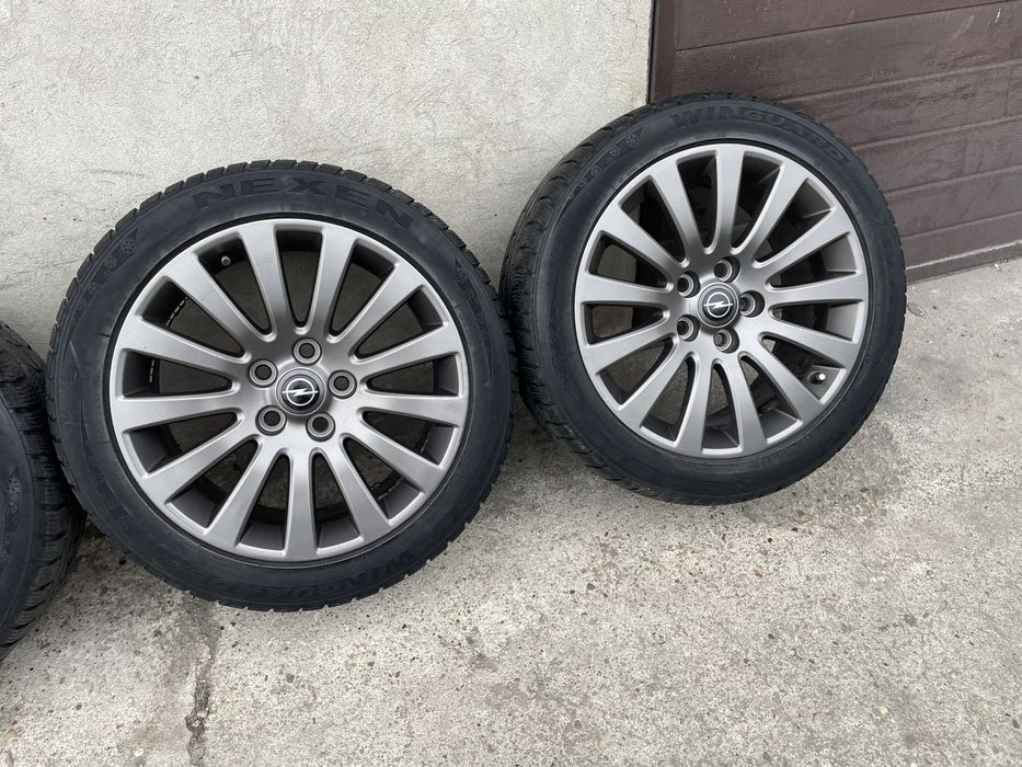 Koła, Felgi 5x120 18” Oryginał Opel Insignia, Zimowe
