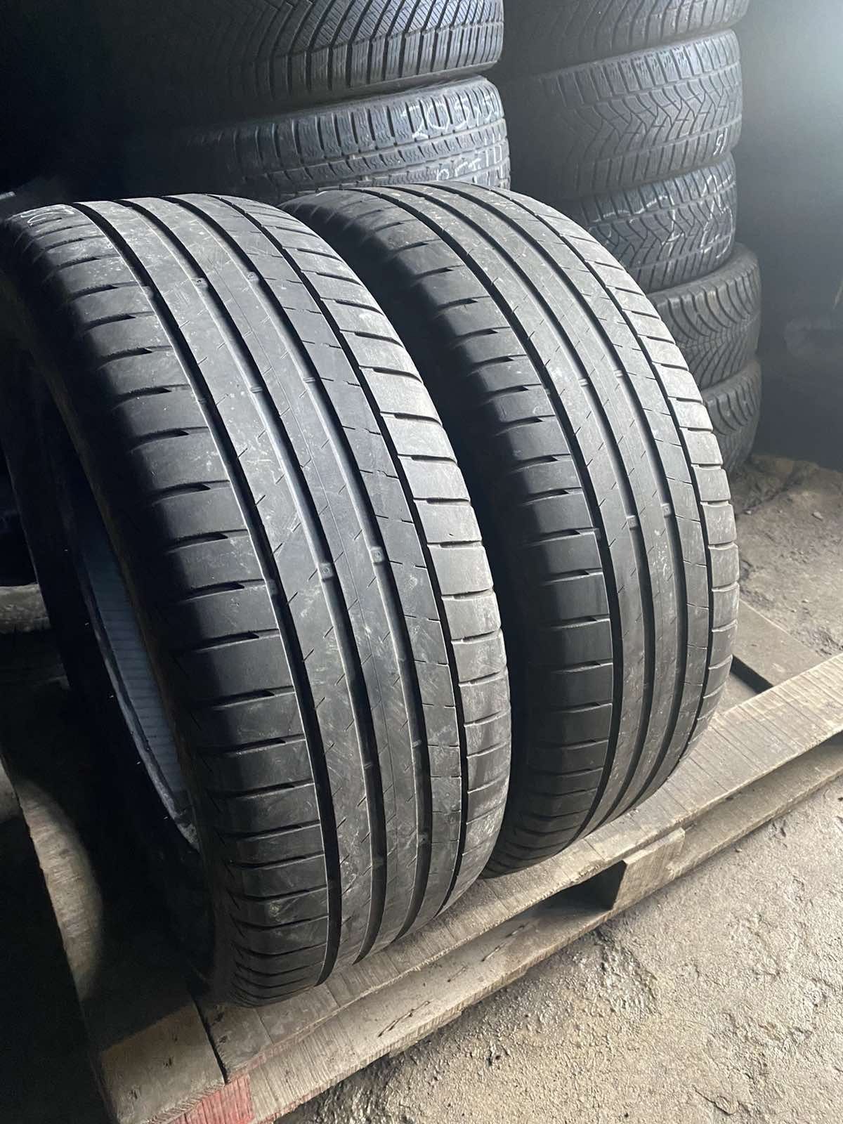 225.60.17 Bridgestone 2шт лето БУ склад шины резина из Европы 60 R17