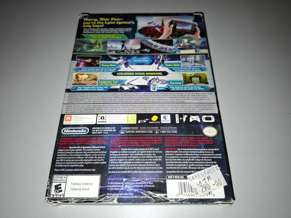 Star Fox Zero + Guard Limited Edition [NTSC-U, Nowa] Nintendo Wii U