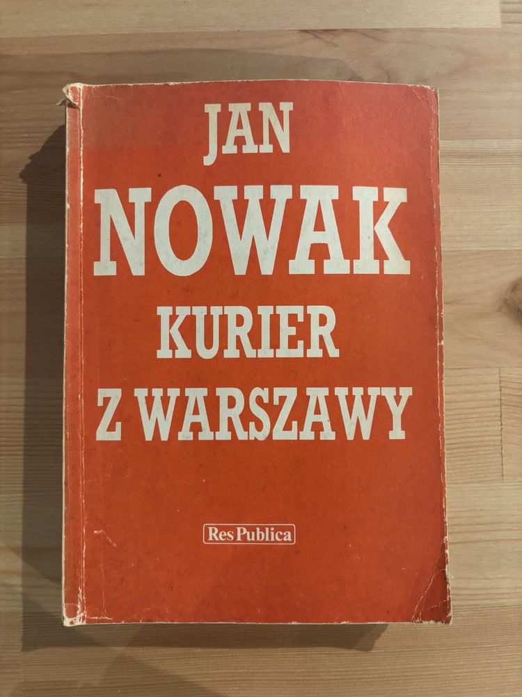 Książka „Kurier z Warszawy” - Jan Nowak Jeziorański