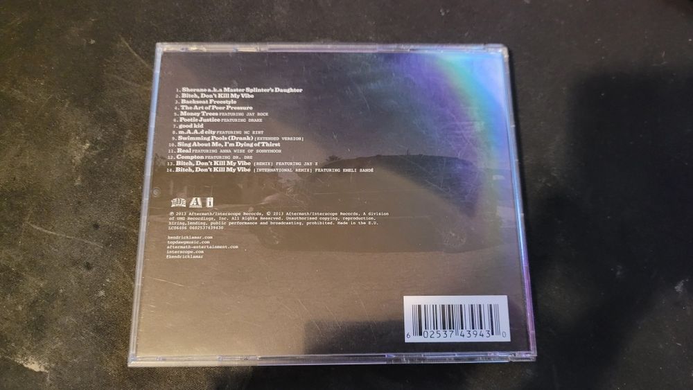 Kendrick Lamar Good Kid MAAD City