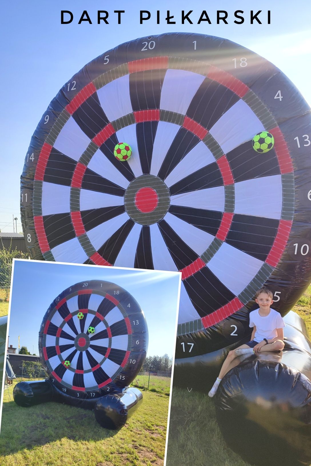 Dart Piłkarski # urodzinki # zamki dmuchane # atrakcje dla dzieci