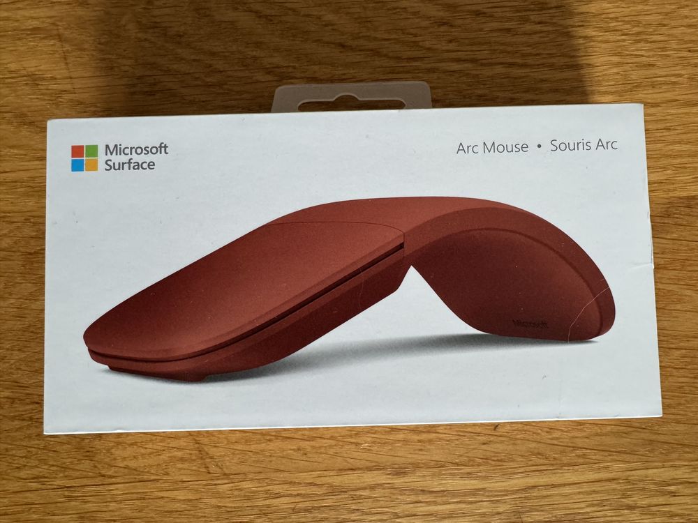 Myszka Microsoft Surface Arc Mouse - Czerwony Mak -NOWA