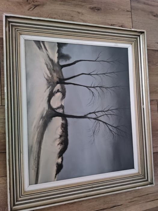 Winter in  the  fields+R.Hindreych rok 1974
