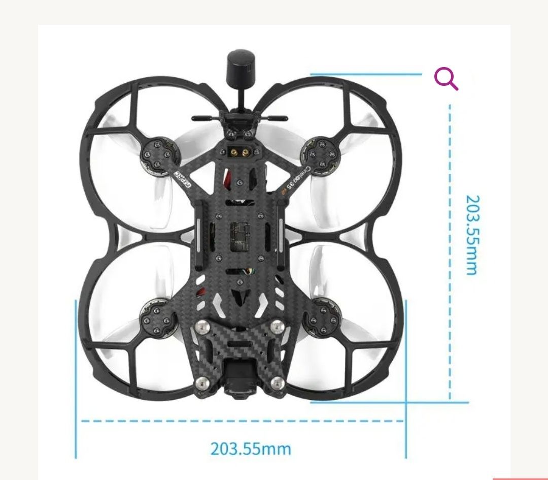 GEPRC CineLog35 V2 dji o3 gps   6s pnp