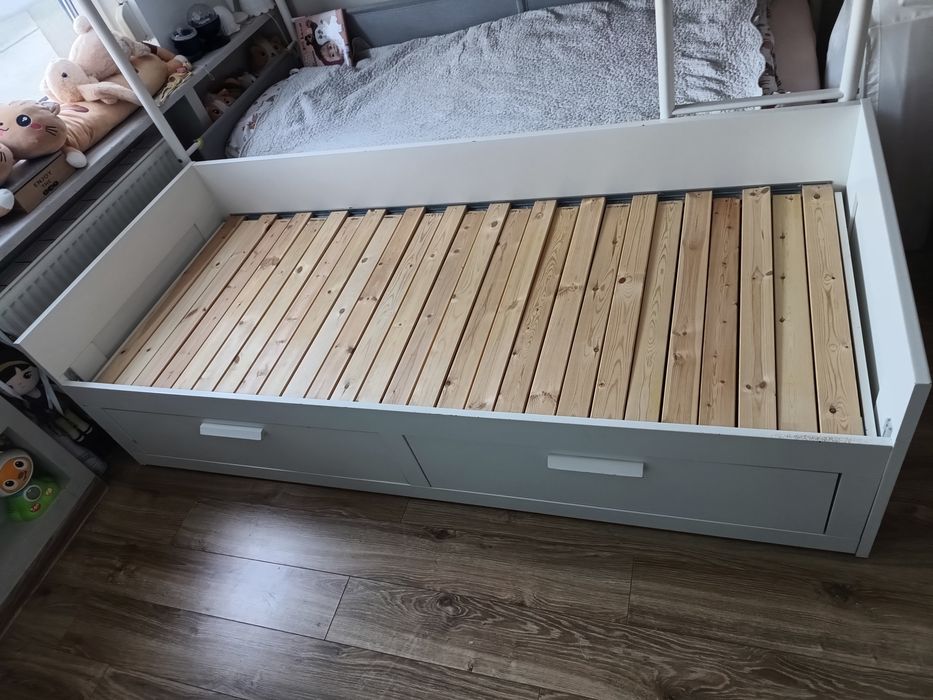 Sprzedam łóżko rozkładane Ikea Brimnes 80x200