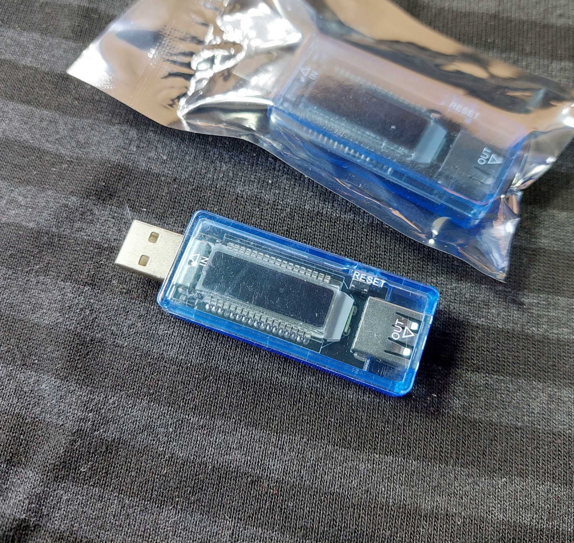 Тестер мощности - вольтметр, амперметр, монитор 4-в-1 USB ЮСБ Тестер