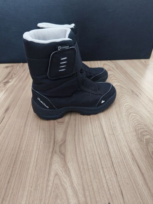 Buty zimowe r 31 , śniegowce, czarne.