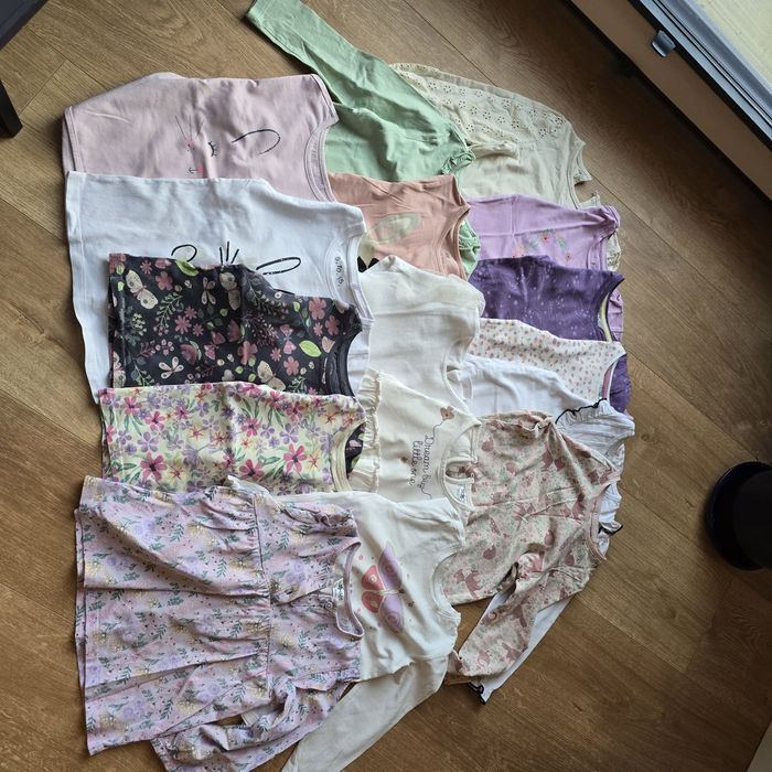 Wielka paczka ubranek dla dziewczynki r.92