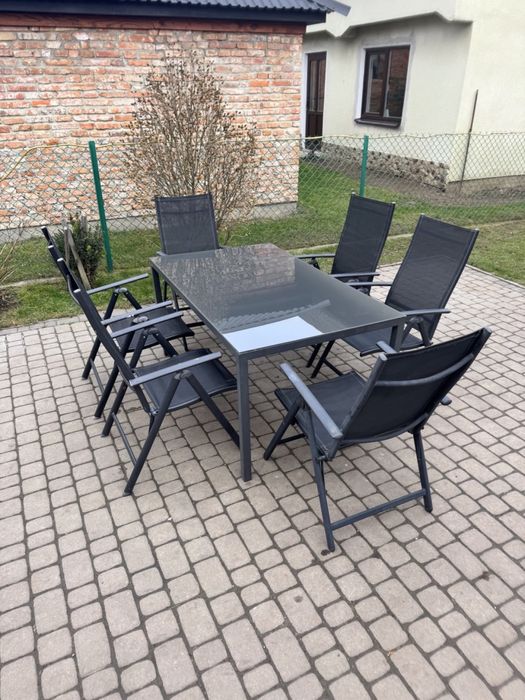 Садові меблі стіл 6 крісел (0037) меблі на терасу