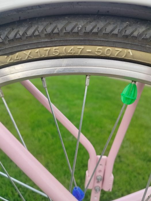 Rower dziewczęcy 24 cale