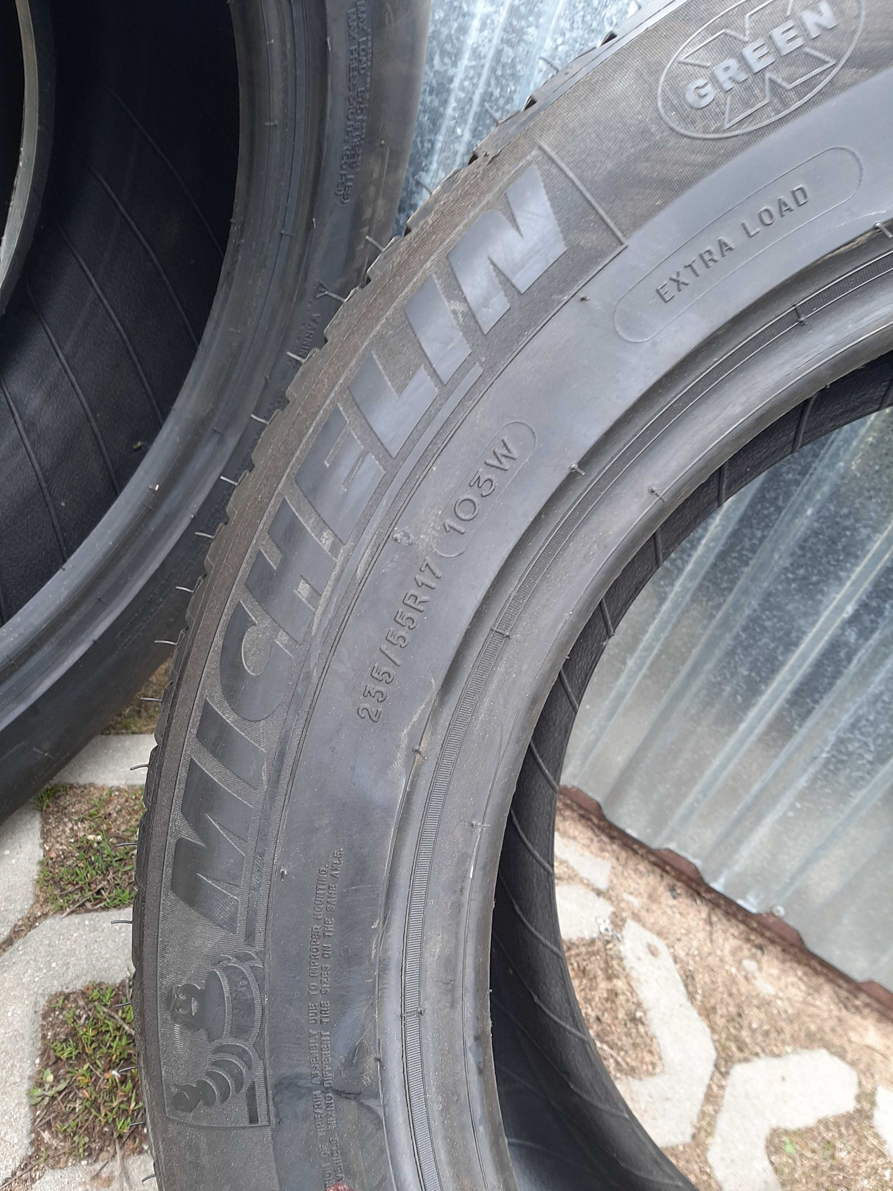 4x Opony letnie 235/55R17 Michelin Primacy3 / Nowe / Demo