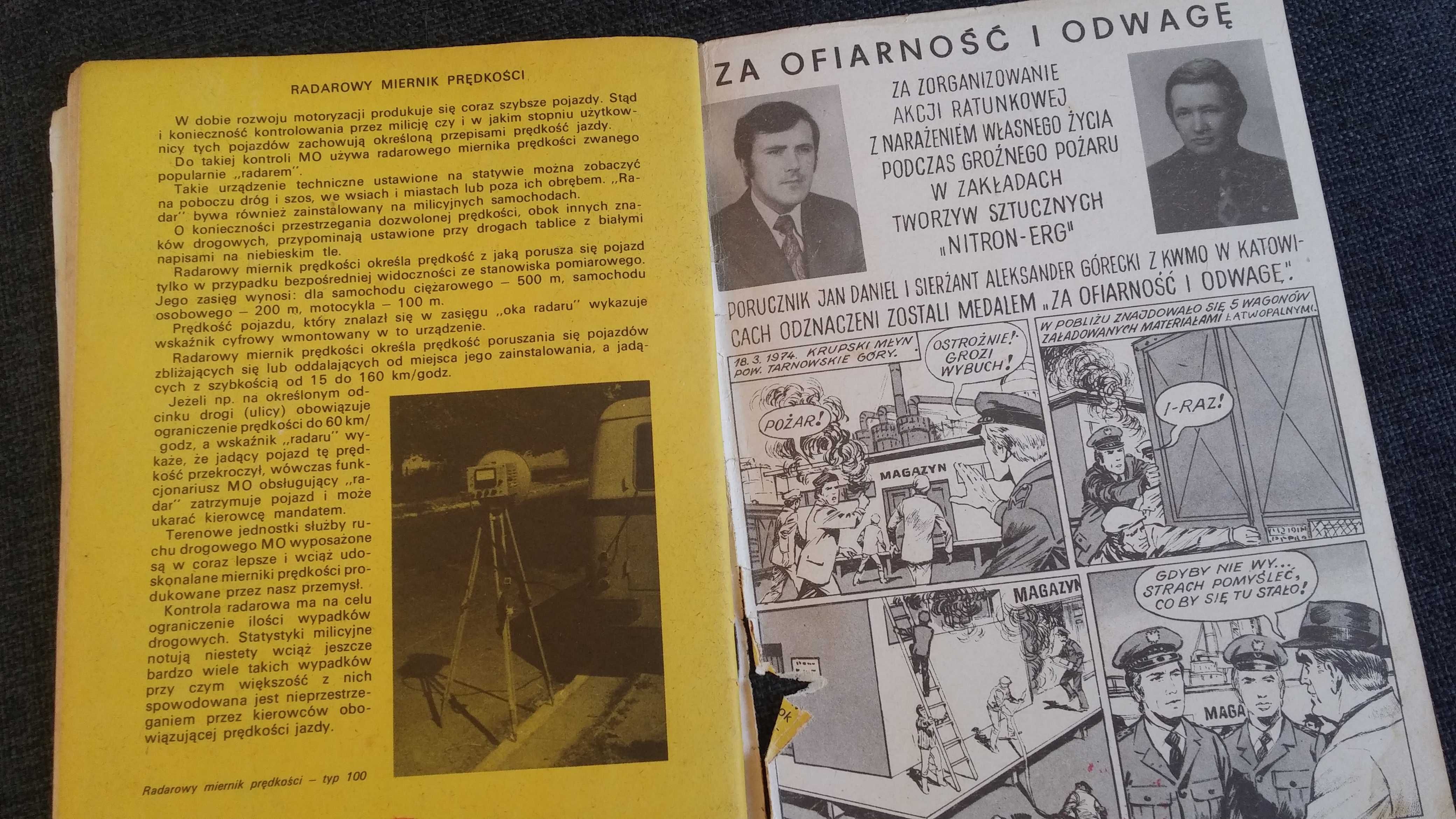 Gdzie jest jasnowłosa? kapitan Żbik 1978r komiks