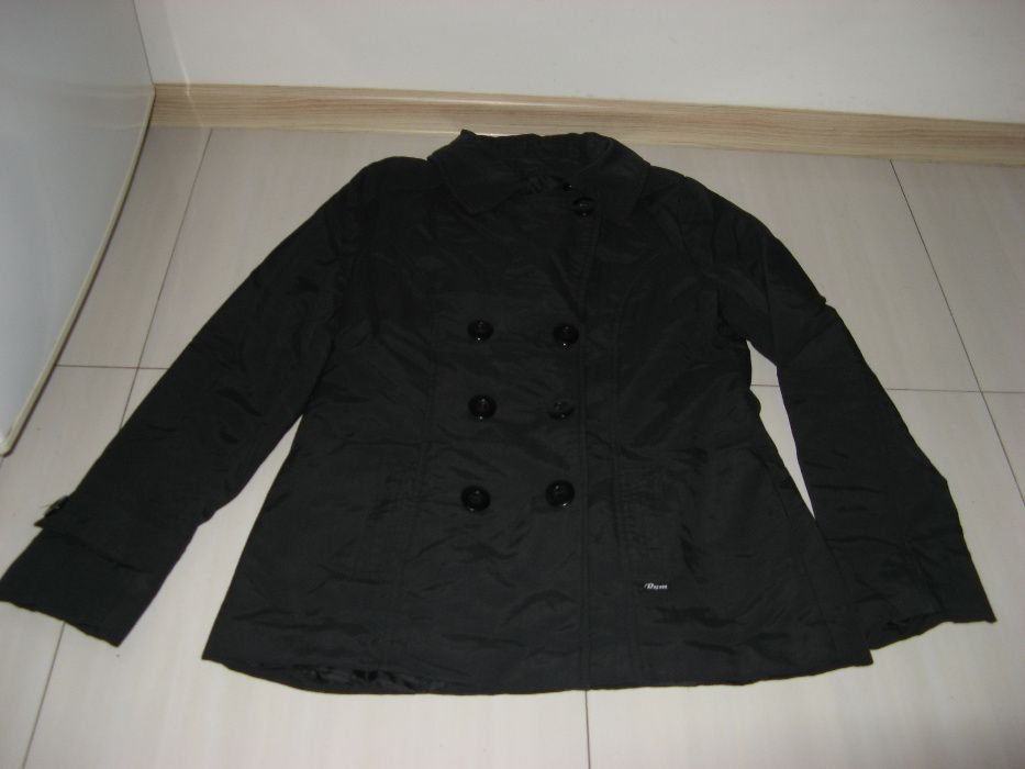 OKAZJA Kurtka Damska Parka Płaszcz Kobieta rozm M czarna WIOSNA