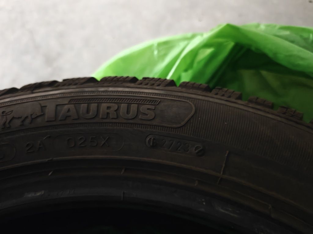 Opony zimowe Taurus 205/50 R17, jak nowe, 2023r
