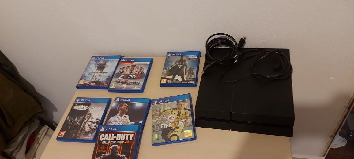 Ps4 +7 jogos sem comando