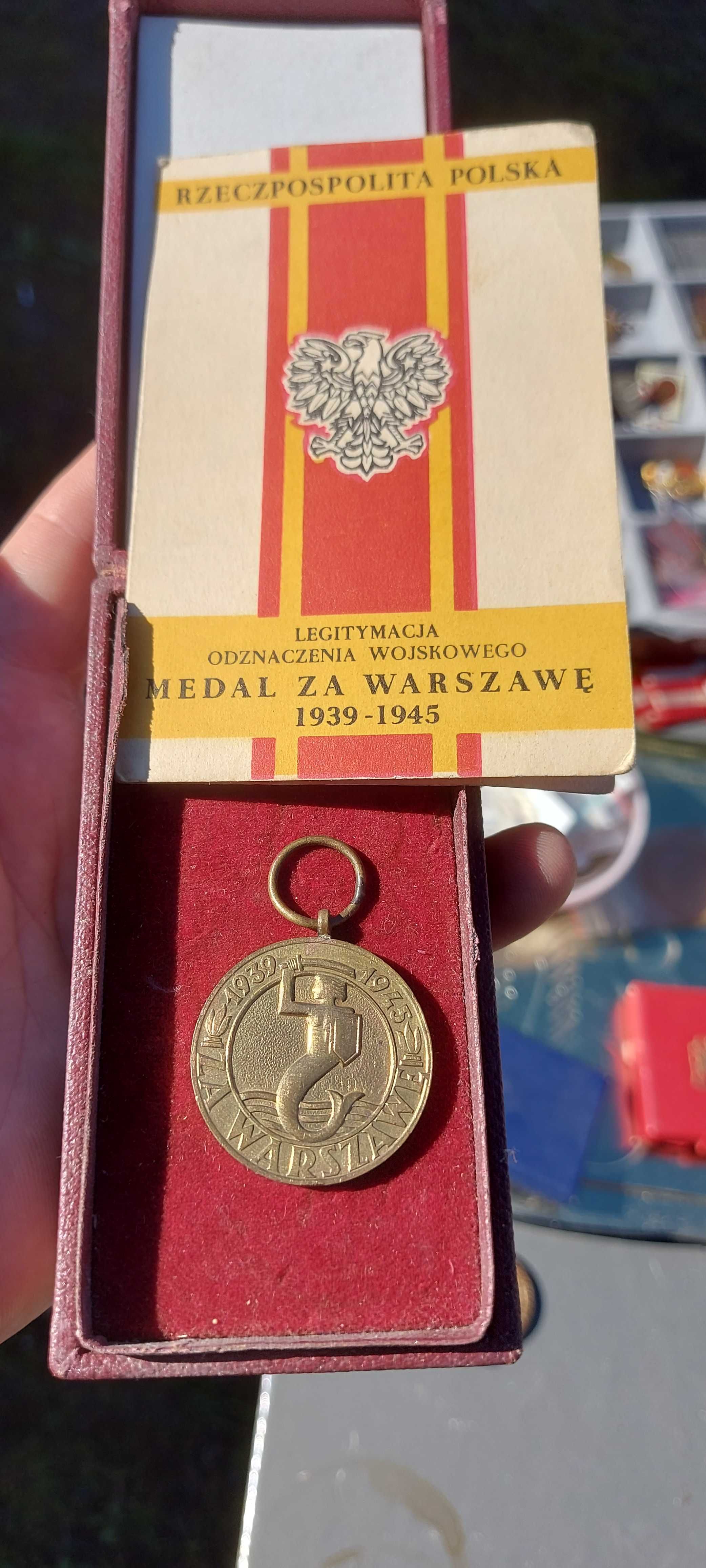 Zestaw medali po żolnierzu 1 Armii