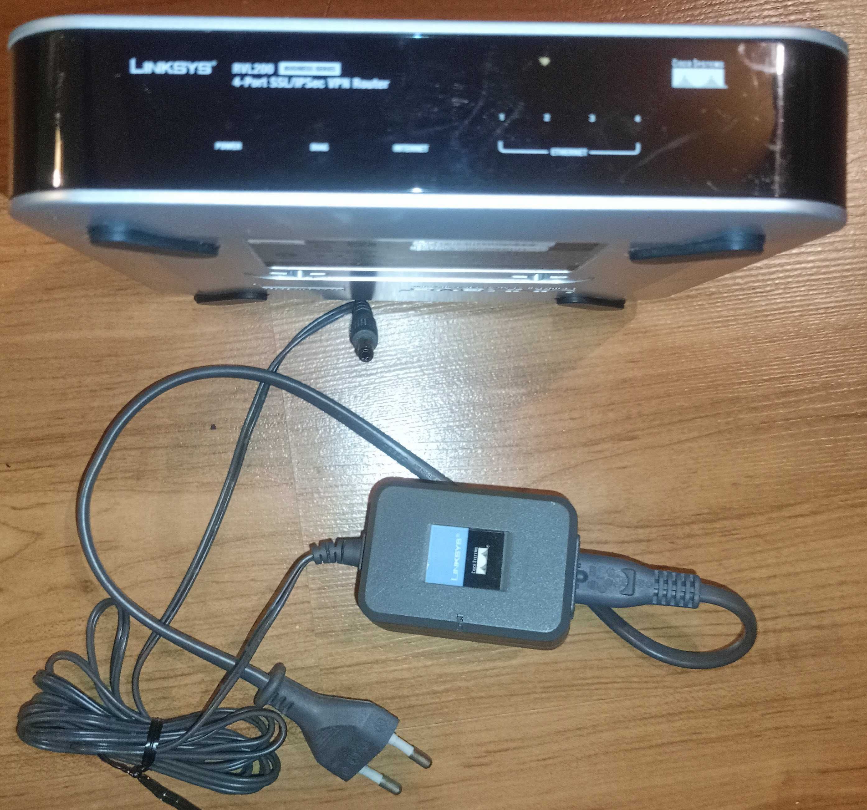 Linksys router RVL200 EU by Cisco 4-Port SSL/IPSec VPN