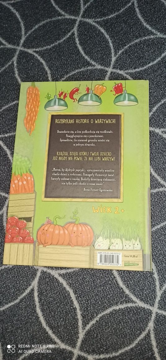 Książka Wybryki Papryki i inne historie o warzywach