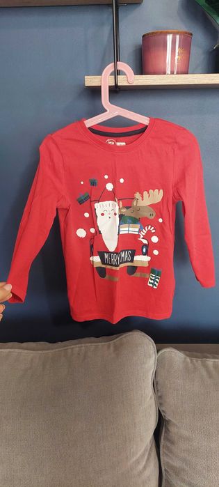 Bluzka świateczna rozmiar 116