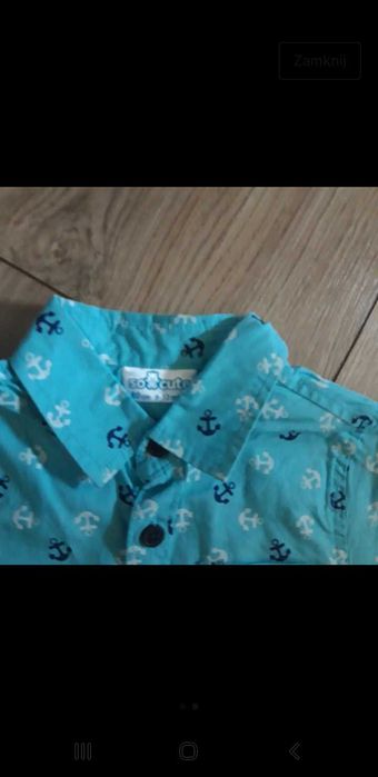 Koszula na krótki rekaw n. 80-86