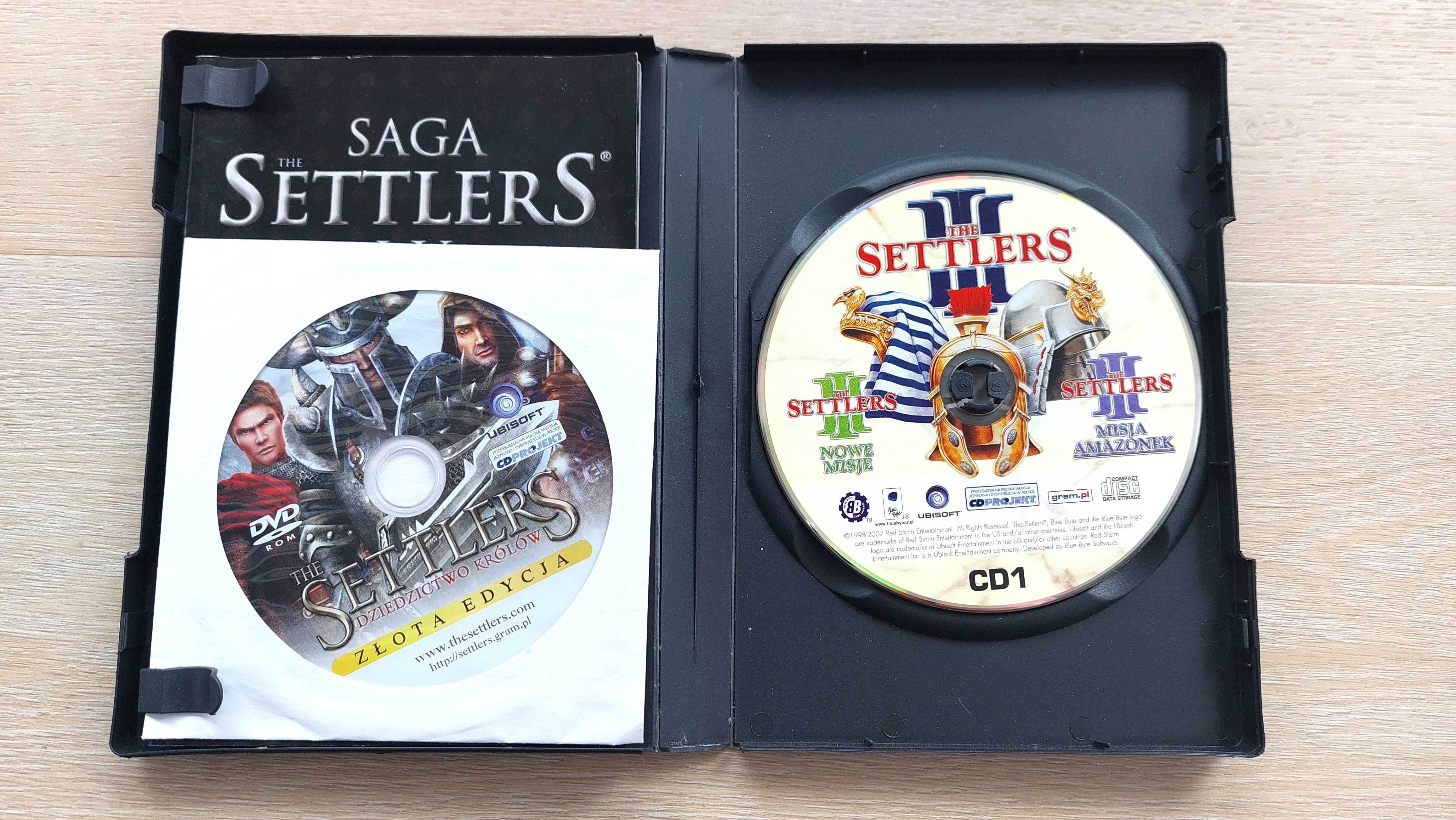 SAGA The Settlers I - V + DODATKI [PC] (PL) Platynowa Kolekcja