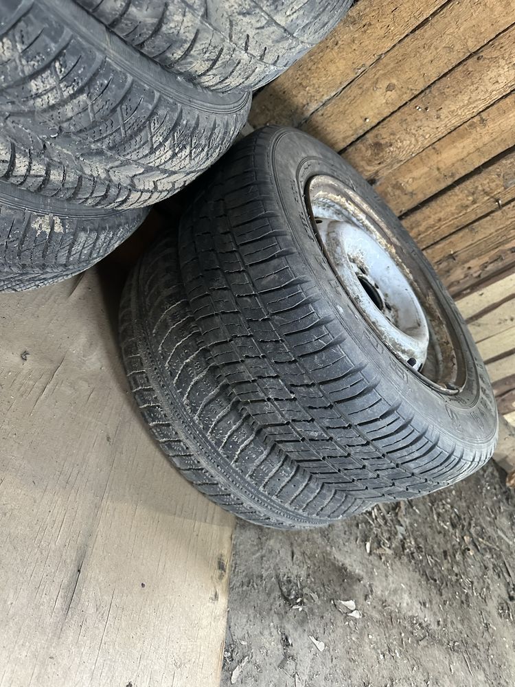Продам диски, резину с дисками r 13 175/70, 185/75r 16 на ниву, волга