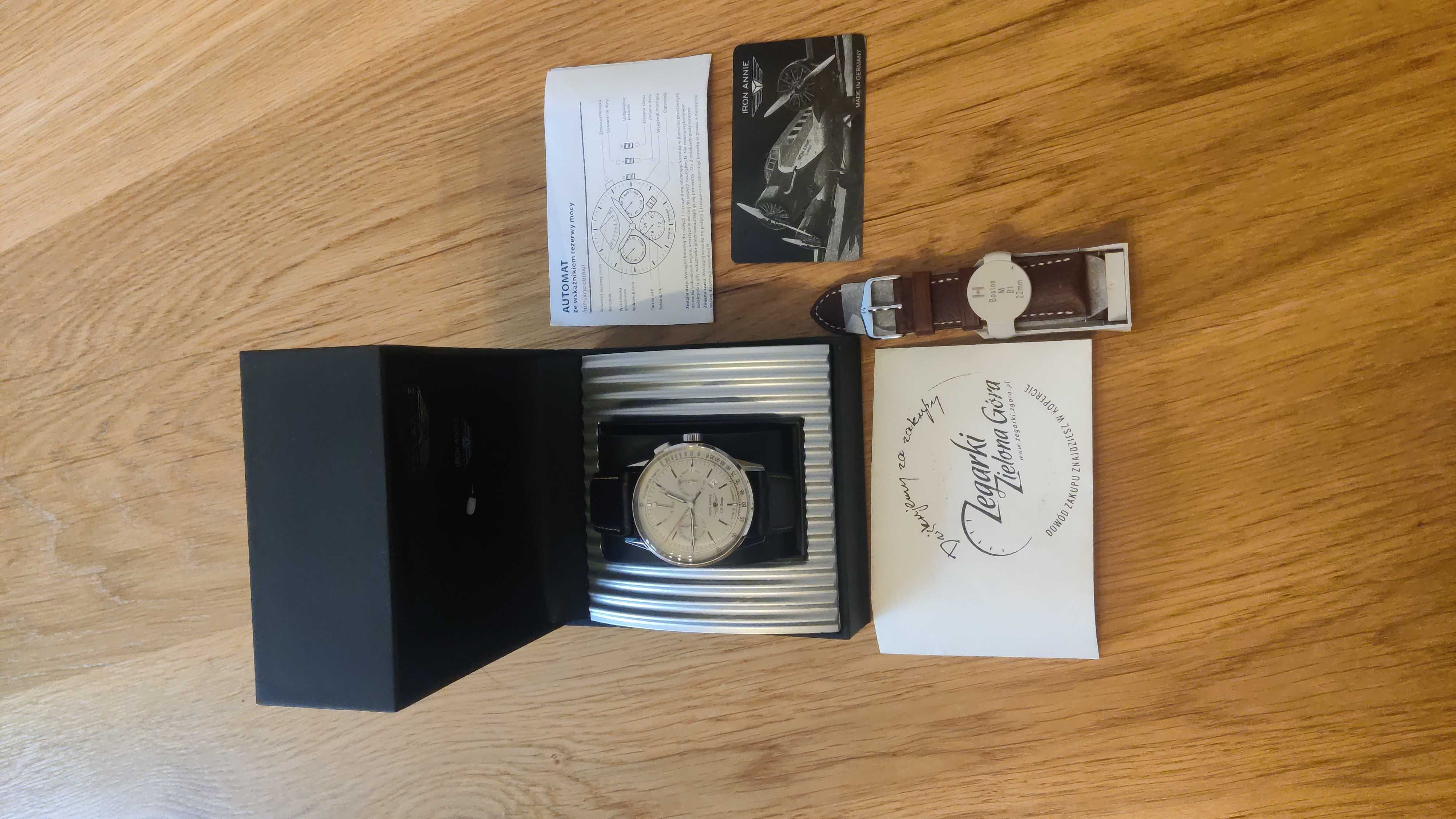 Zegarek Iron Annie G38 Dessau Automatic Power Reserve + nowy pasek