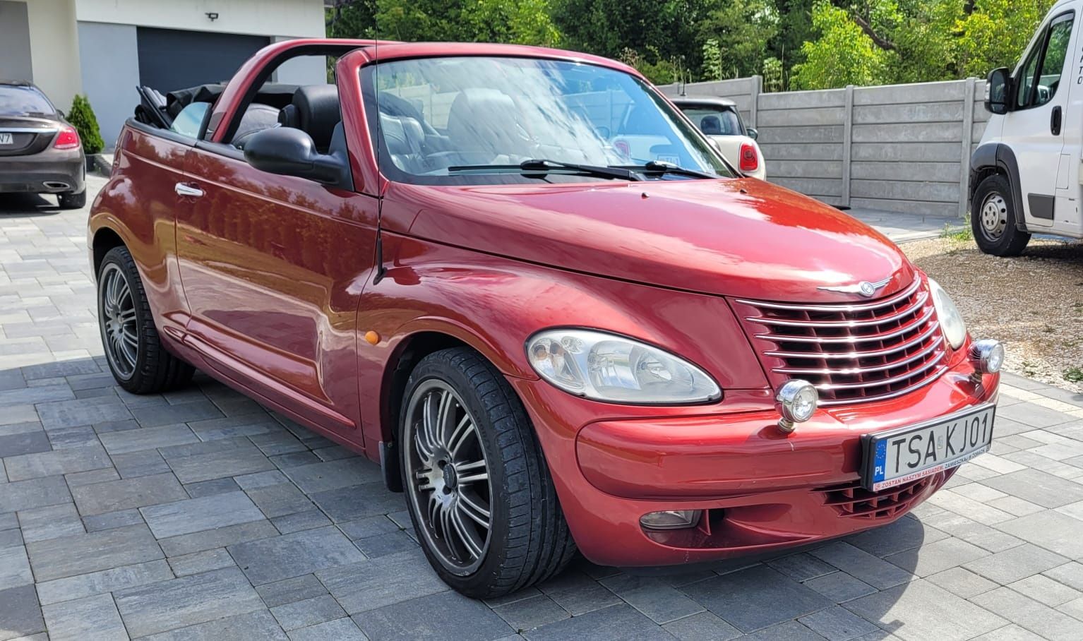 Chrysler PT Cruiser Cabrio*2004 rok*2,4 B+Gaz*NAVI*Klima*Skóra