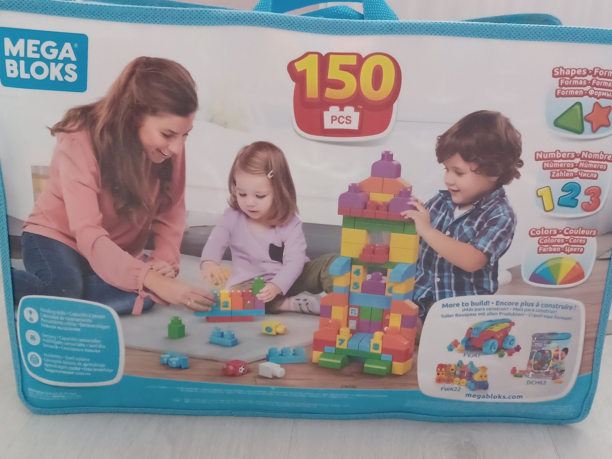 Klocki mega bloks 150 elementów