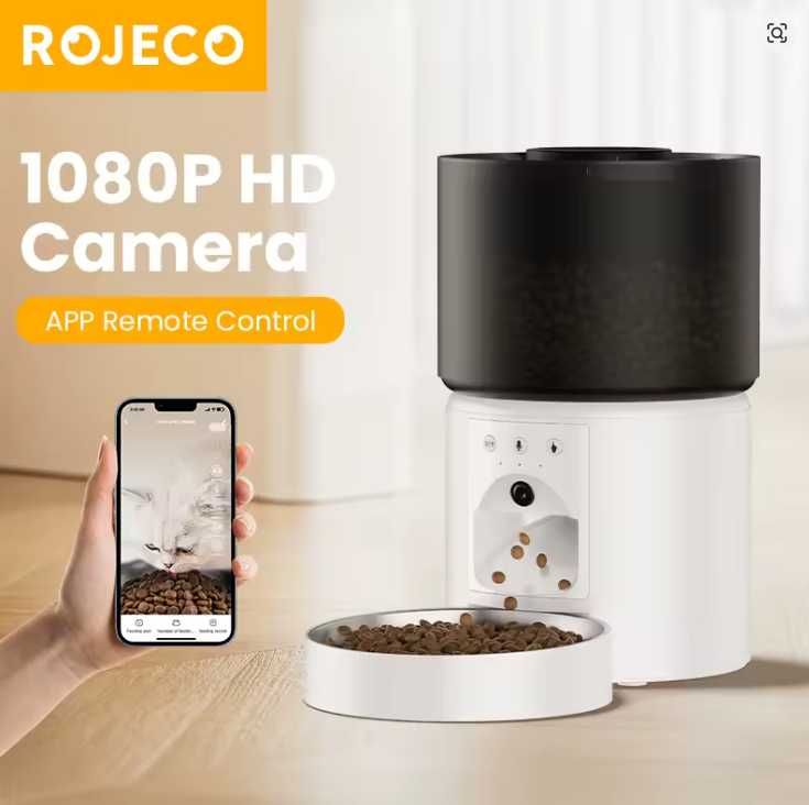 Розумна Wi‑Fi кормушка для котів і собак | 3 л | Smart Pet Feeder